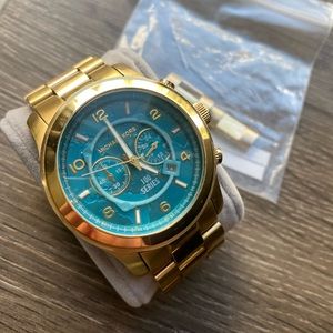 Michael Kors 100 Series “Watch Hunger Stop” limited edition world map watch